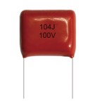 CL21 Metallized polyester Film DC capacitor